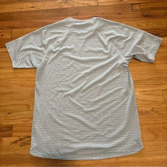Patagonia Men's Sky Blue Short Sleeve Tee - Picture 8 of 8